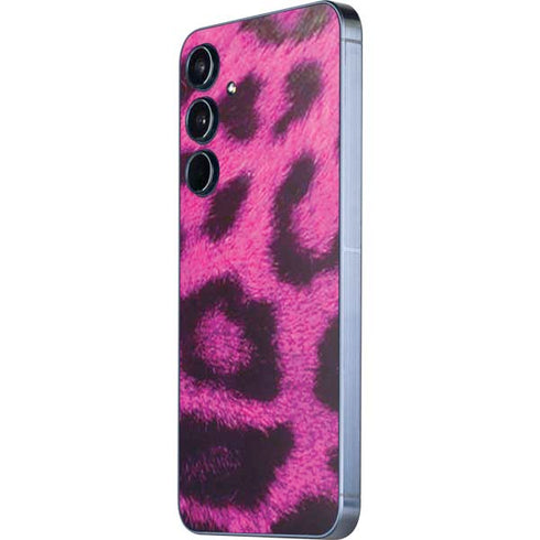 Pink Leopard Spots Galaxy A35 5G Skin